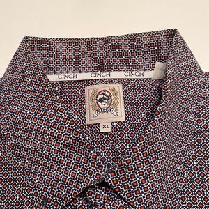 Cinch western long sleeve button down shirt